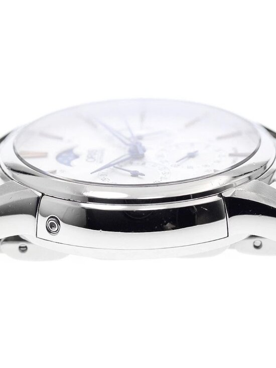 ORIS Artelier Complication 7703 Moon phase Silver Dial  display picture 3